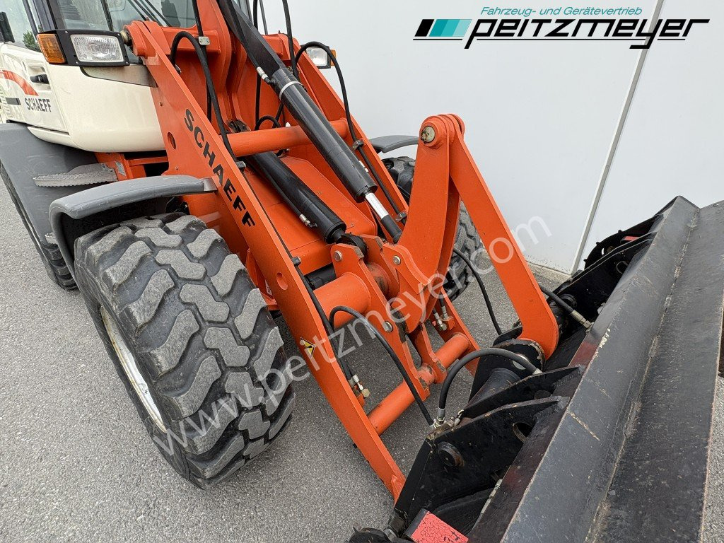Wheel loader SCHAEFF RADLADER SKL 834 Palettengabel + Klappschaufel