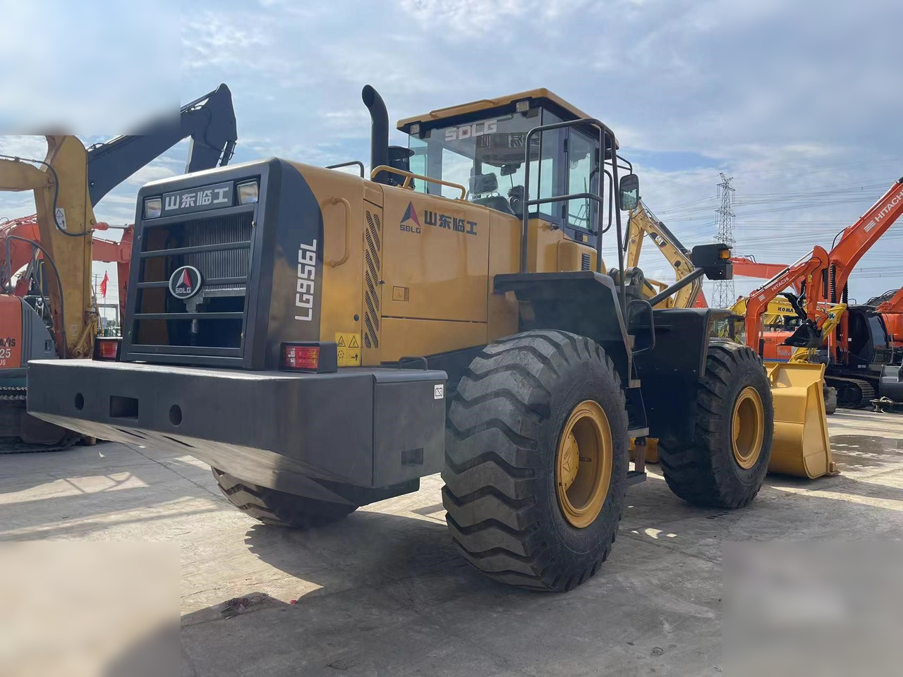 Wheel loader SDLG LG956L