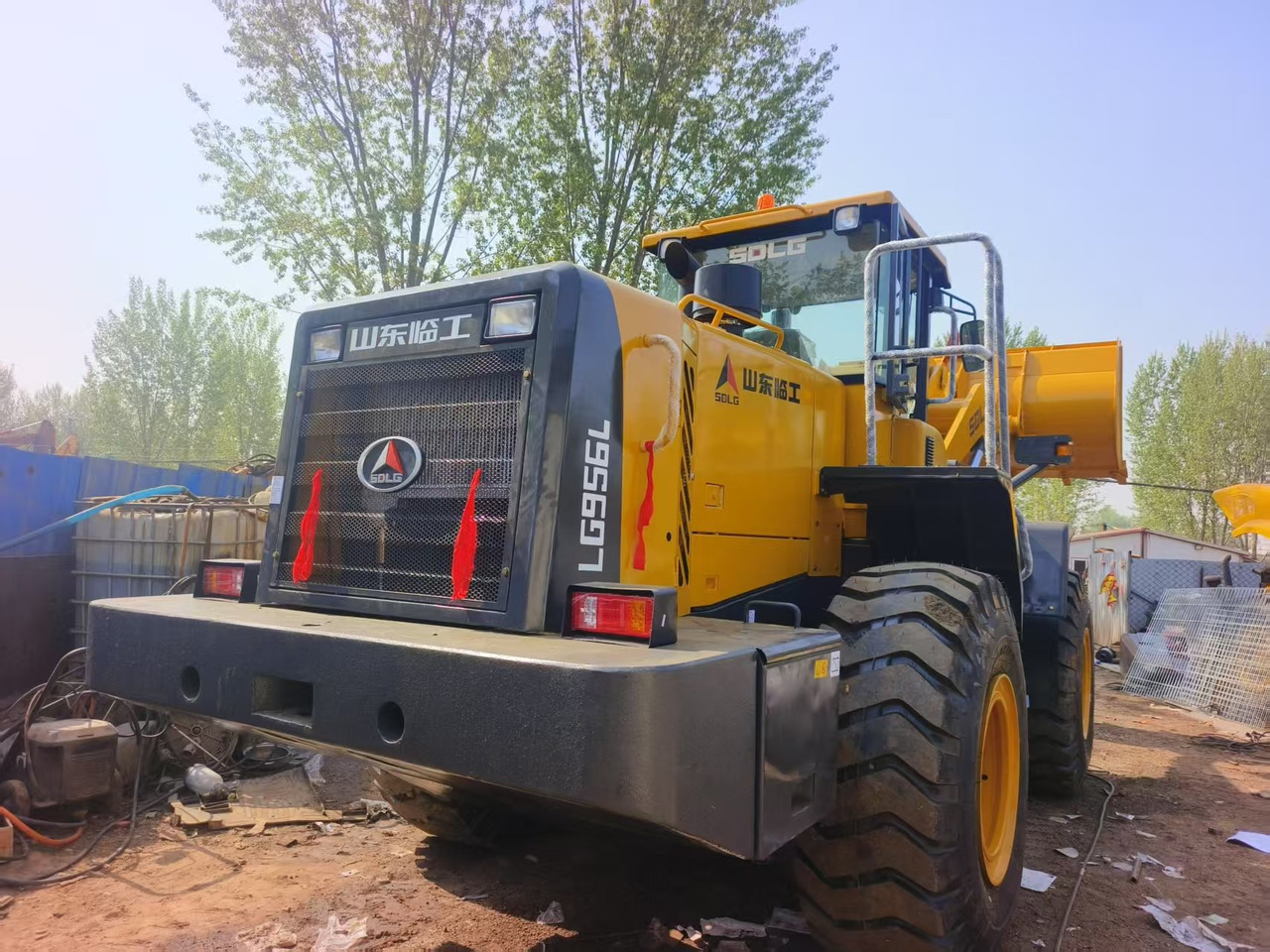 Wheel loader SDLG LG 956L
