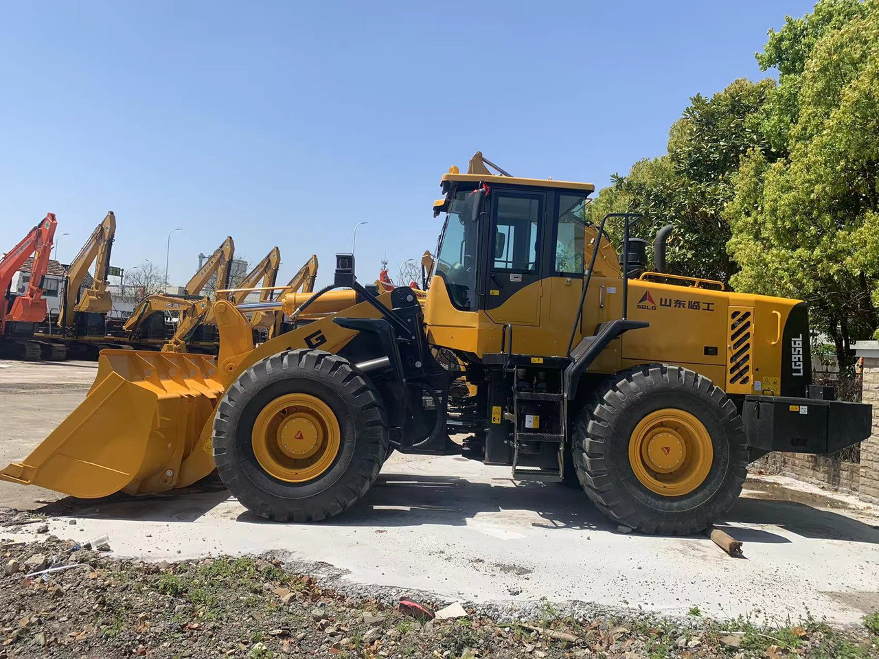 Wheel loader SDLG Payloader LG956, LG958, LG953 Wheel Loader