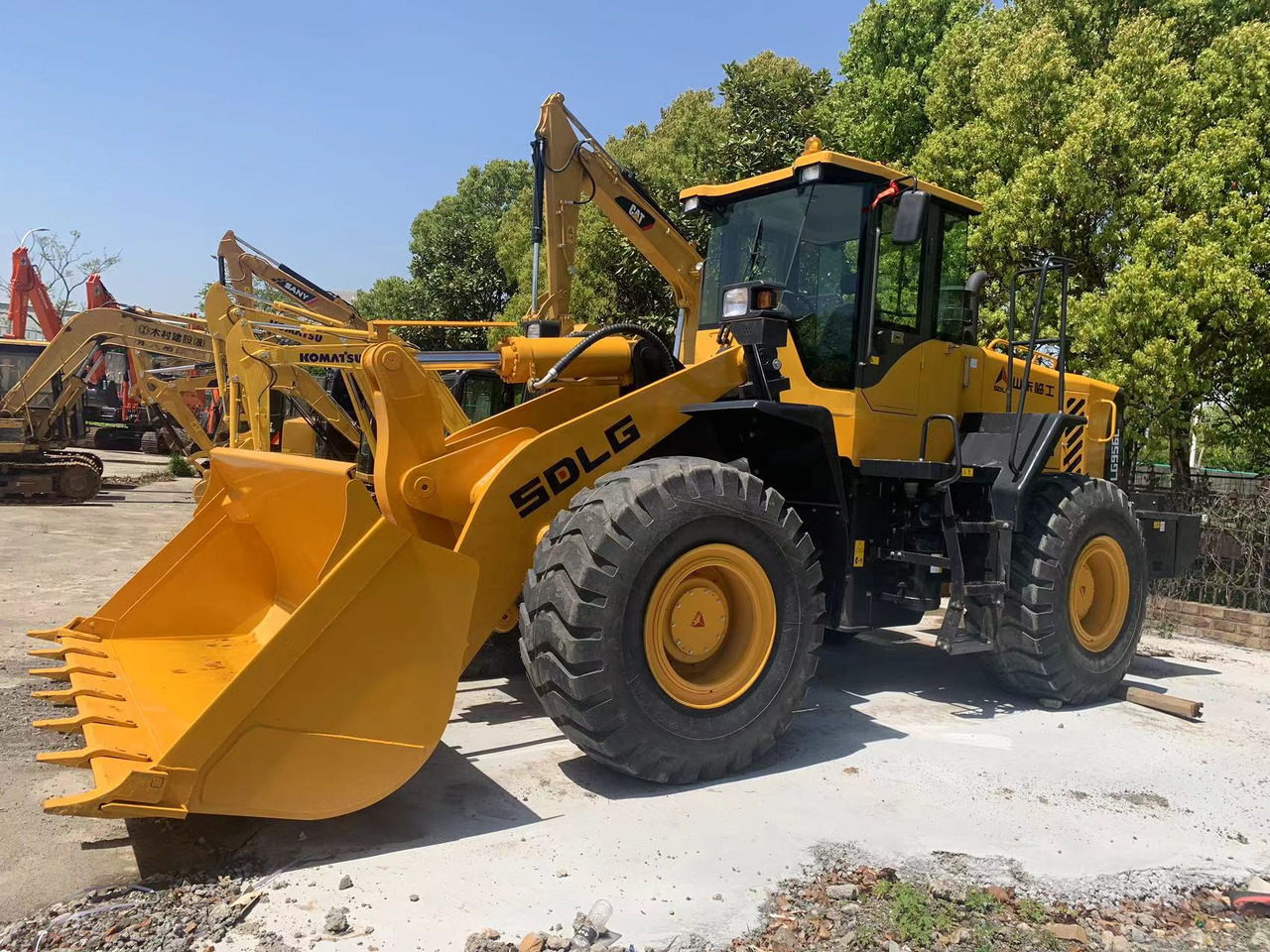 Wheel loader SDLG Payloader LG956, LG958, LG953 Wheel Loader