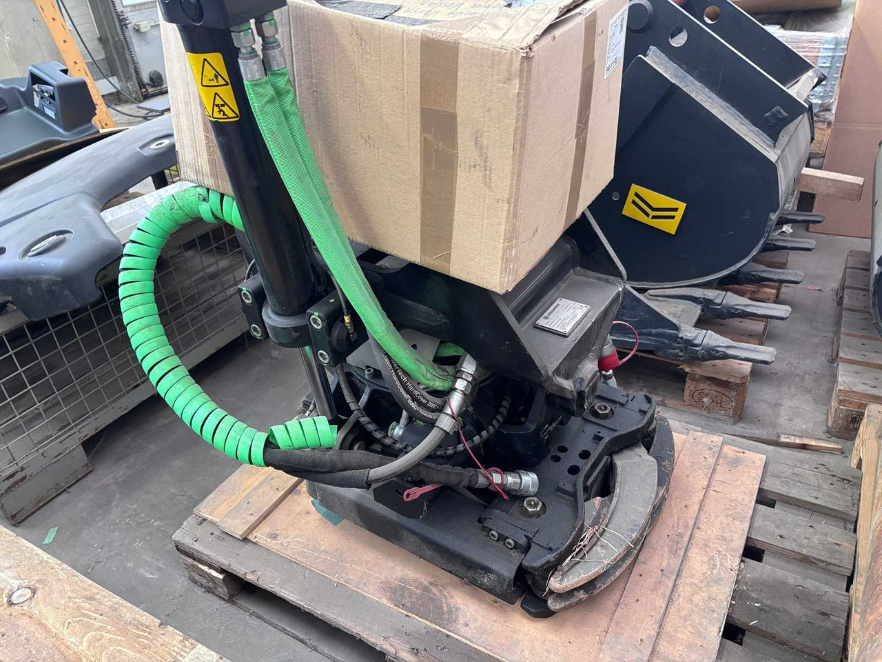 Wheel loader STEELWRIST - X12 LEHNHOFF HS08 - 2018 - GR TILTROTATOR