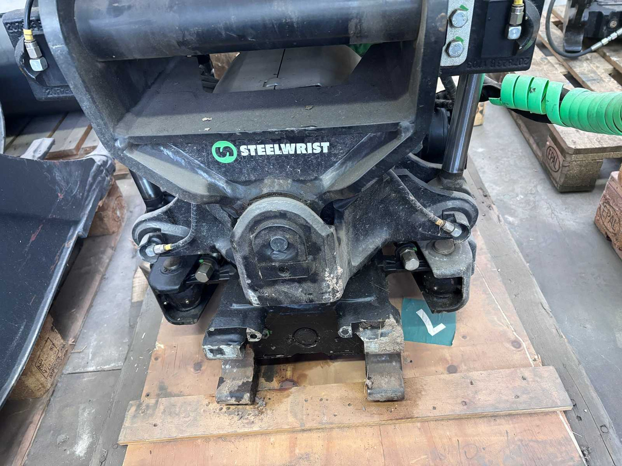 Wheel loader STEELWRIST - X12 LEHNHOFF HS08 - 2018 - GR TILTROTATOR