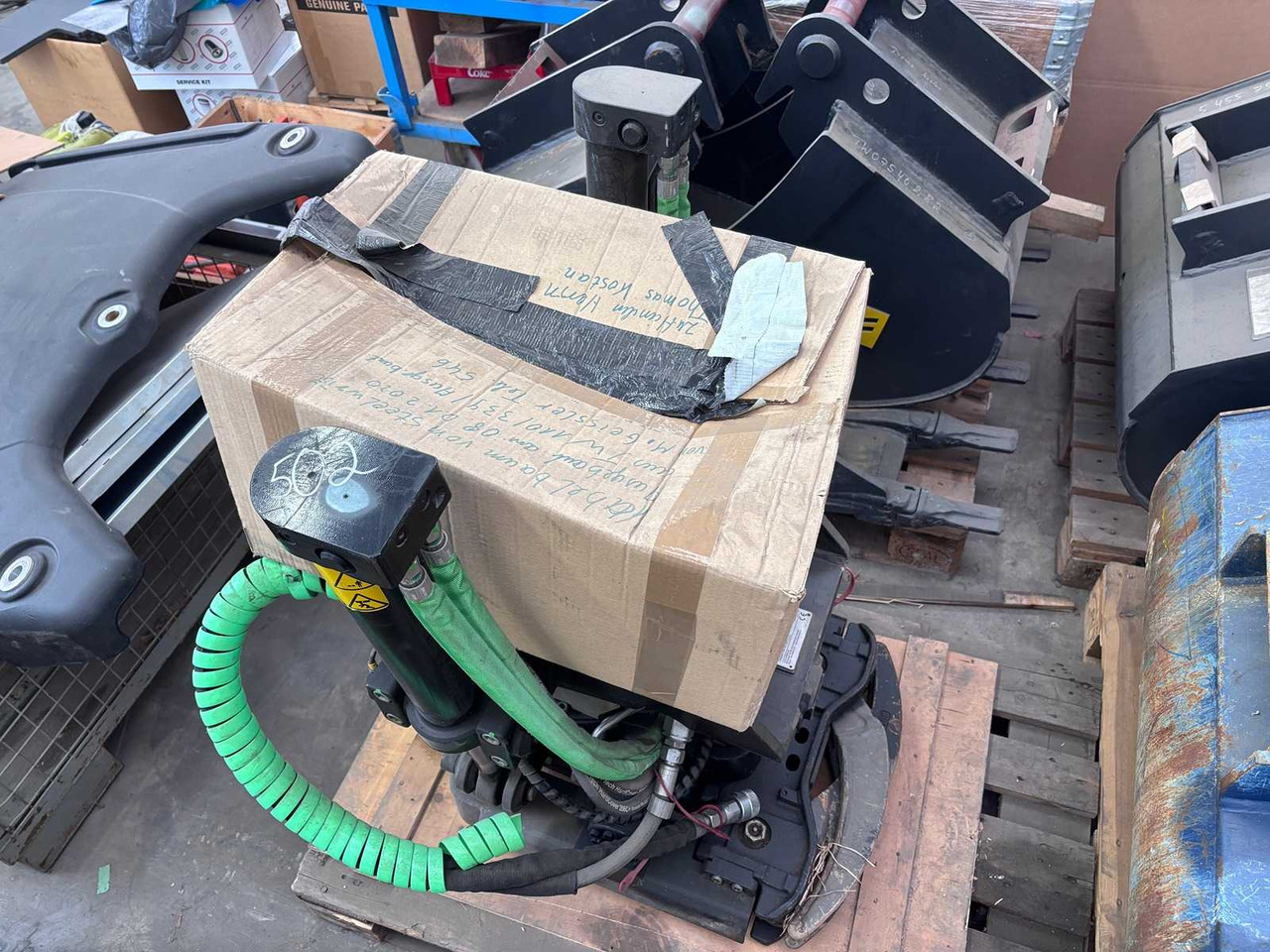 Wheel loader STEELWRIST - X12 LEHNHOFF HS08 - 2018 - GR TILTROTATOR