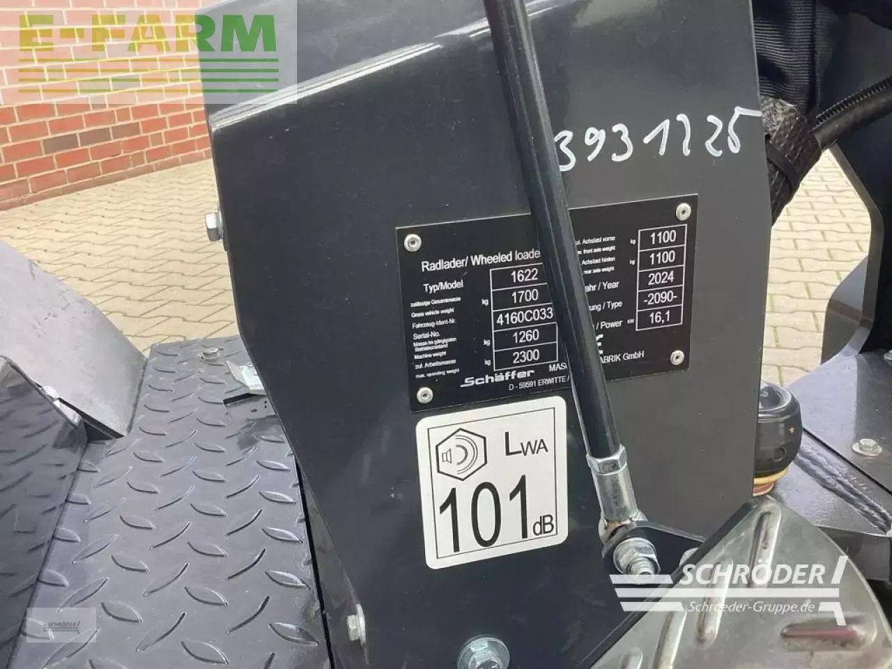 Wheel loader Schäffer 1622