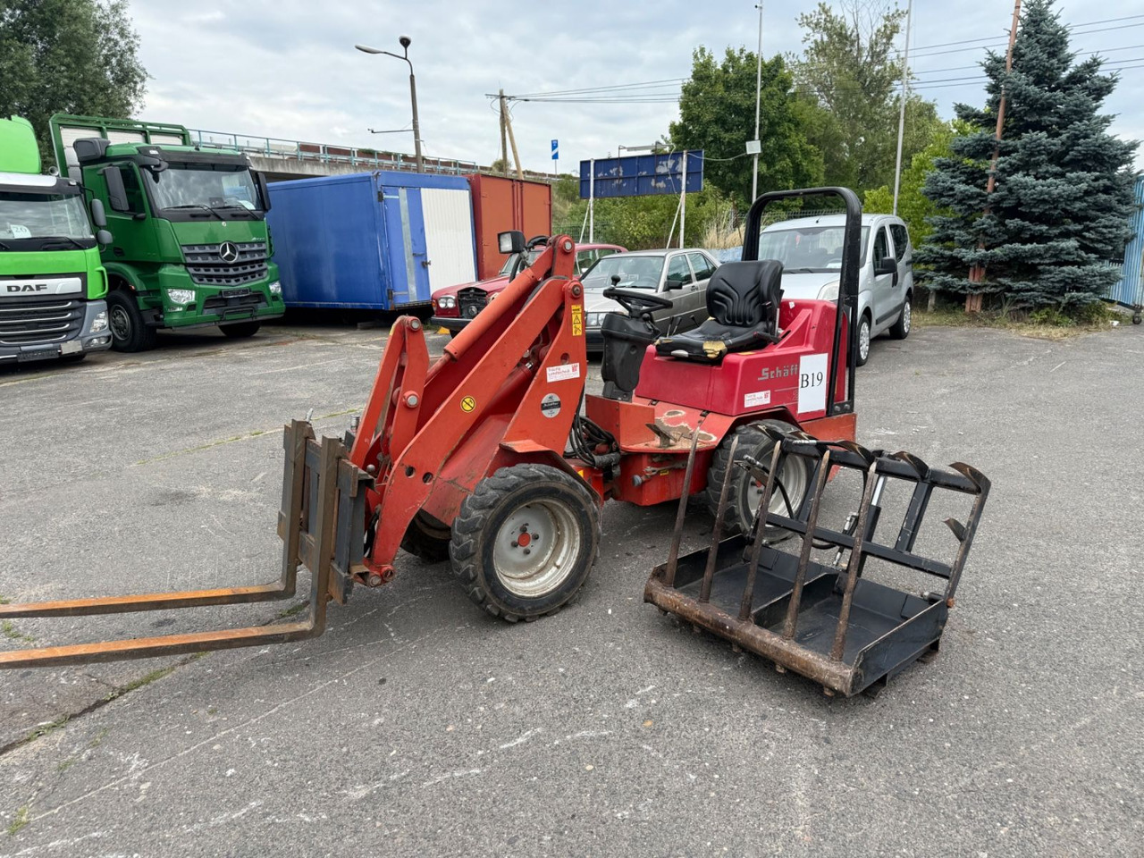 Wheel loader Schäffer 2022 3 Anbauteile