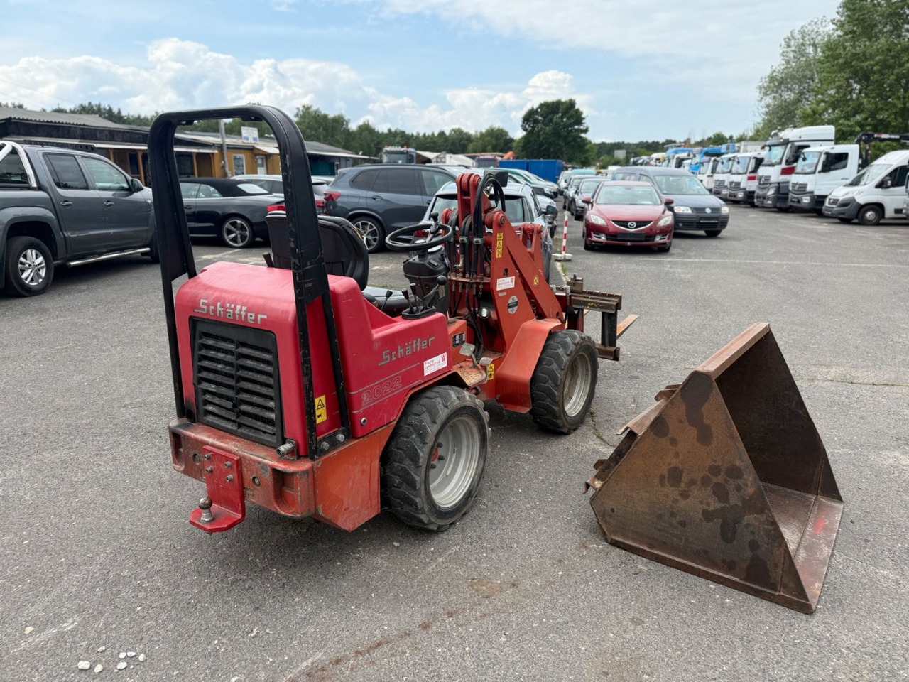 Wheel loader Schäffer 2022 3 Anbauteile