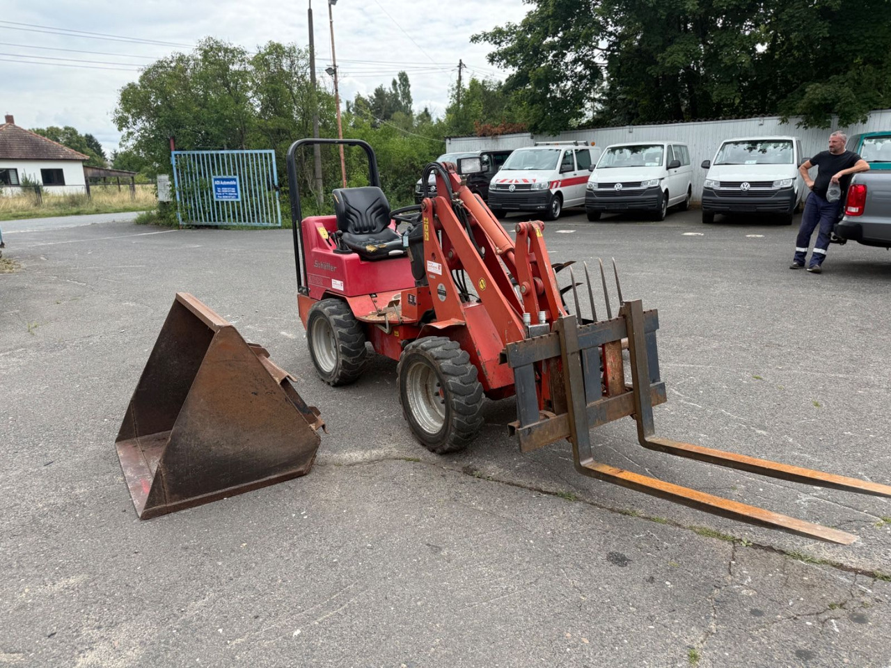 Wheel loader Schäffer 2022 3 Anbauteile