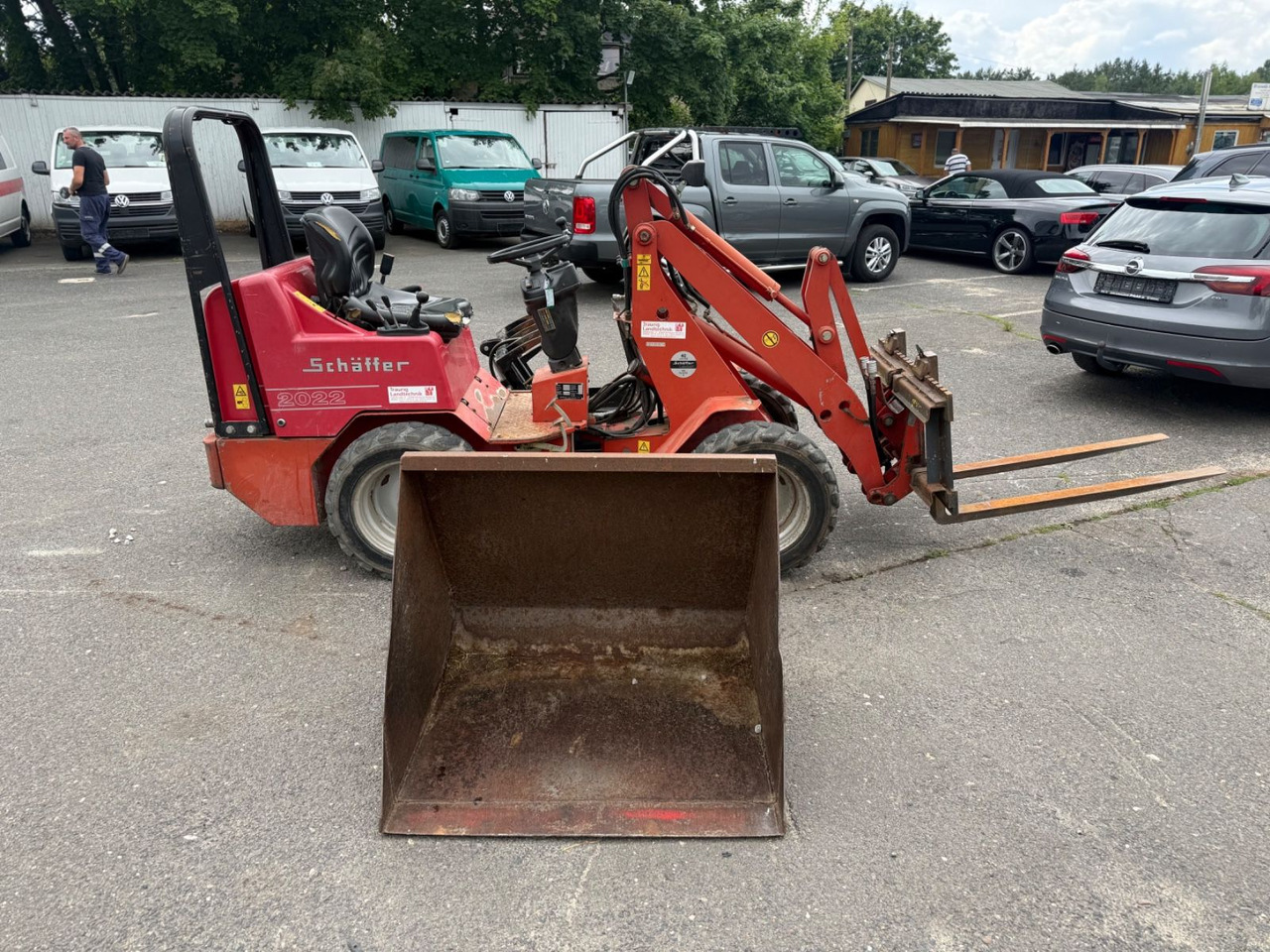Wheel loader Schäffer 2022 3 Anbauteile