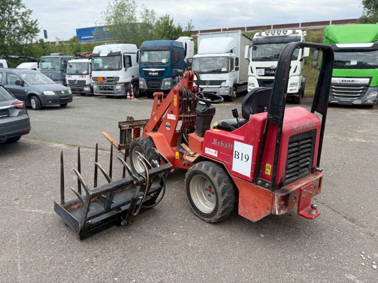 Wheel loader Schäffer 2022 3 Anbauteile