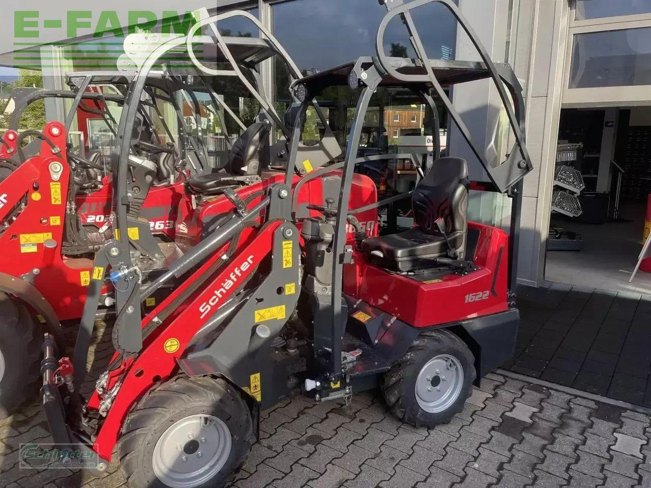 Wheel loader Schäffer 2028-2 rops-fahrerschutzdach