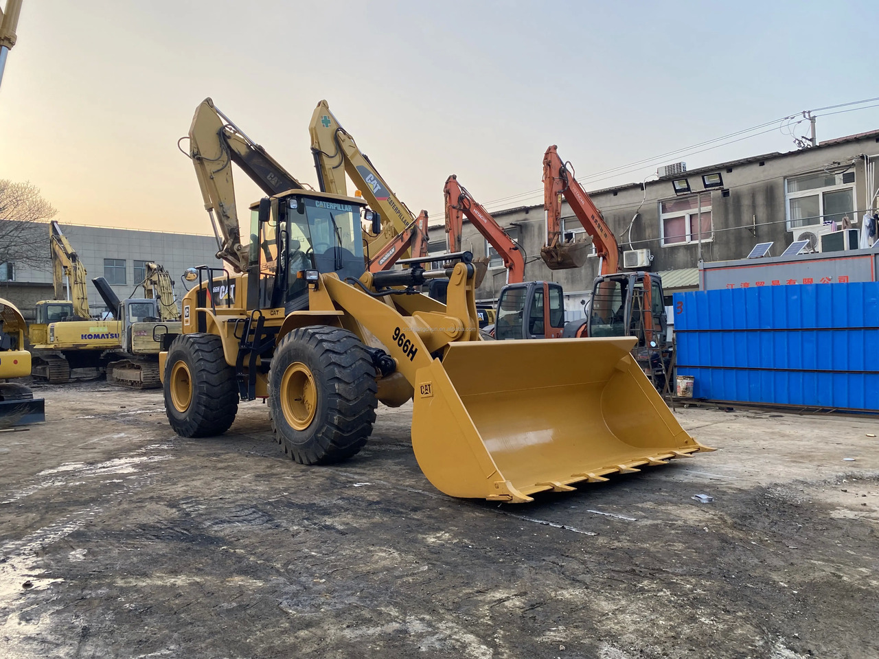 Wheel loader Secondhand Japanese Cat966H Used Wheel Loaders Cheap Price Wheel Loader 966H second-hand construction machinery