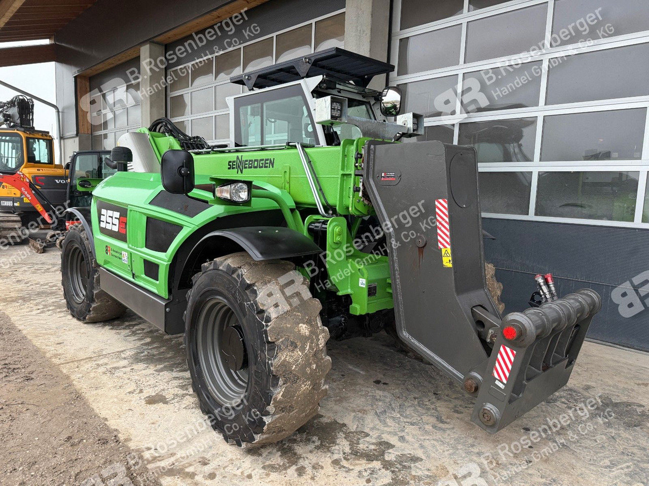 Wheel loader Sennebogen 355E Teleskoplader / nur 2865h / TOP