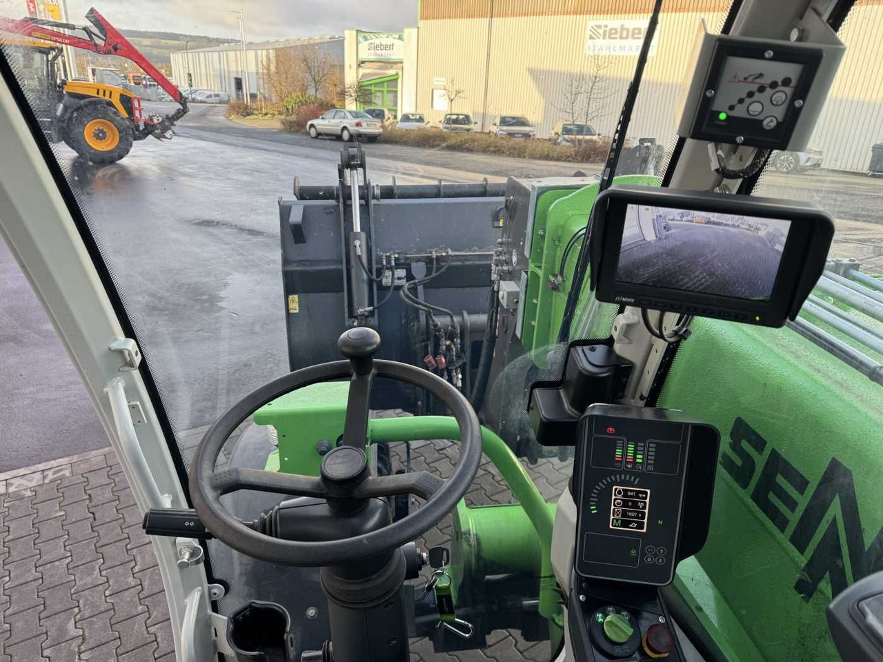 Wheel loader Sennebogen 355 E / Greifschaufel / nur 998h!