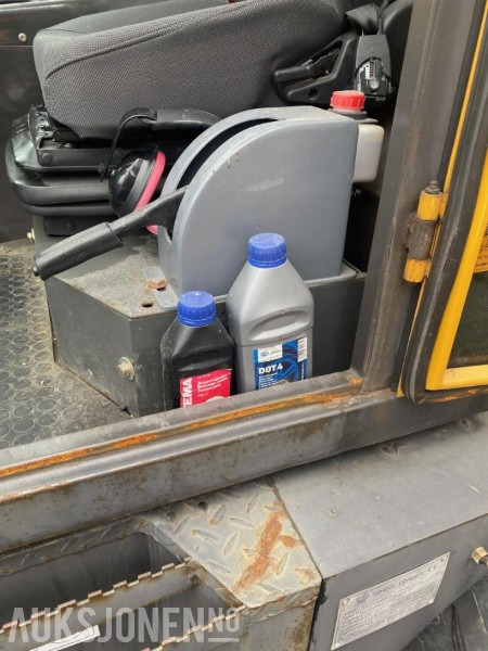 Wheel loader Sino 908 Hjullaster med skuffe og pallegaffler