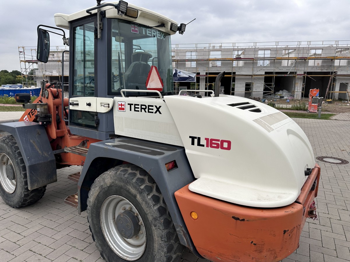 Wheel loader TEREX TL 160 Klima Schaufel + Palettengabel Top !