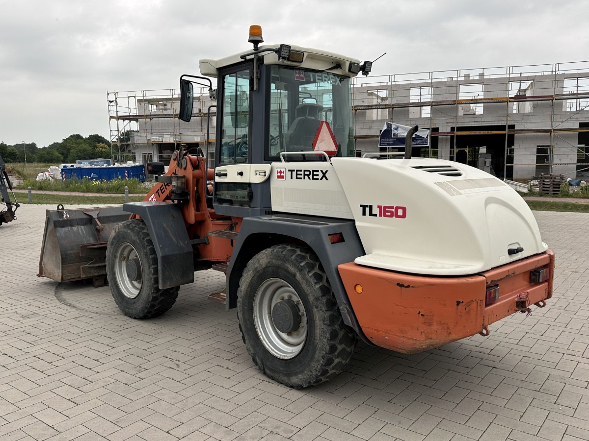 Wheel loader TEREX TL 160 Klima Schaufel + Palettengabel Top !