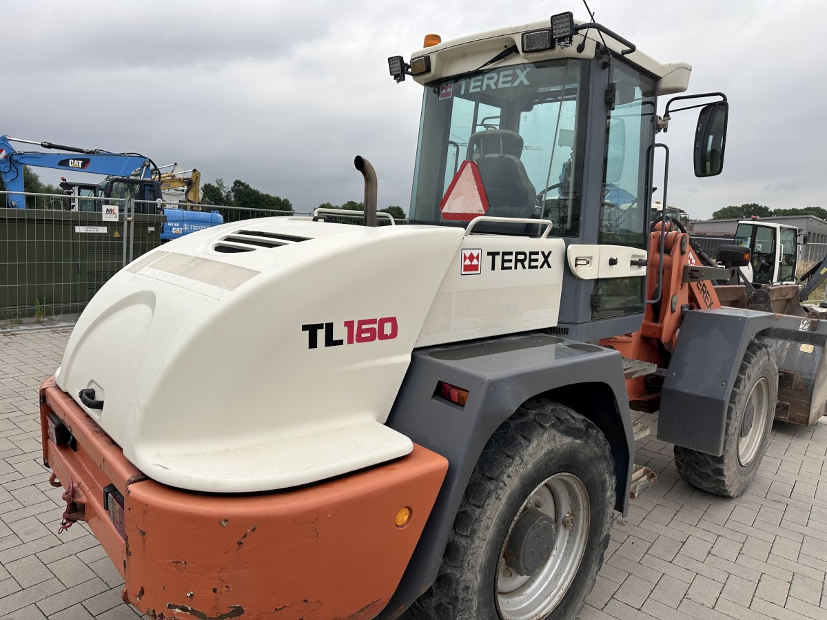 Wheel loader TEREX TL 160 Klima Schaufel + Palettengabel Top !
