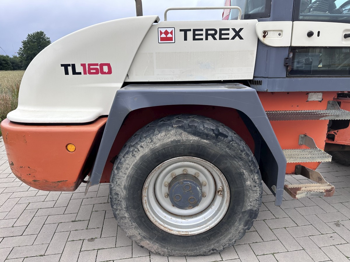 Wheel loader TEREX TL 160 Klima Schaufel + Palettengabel Top !