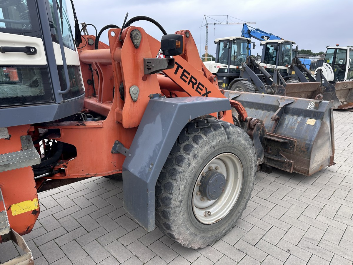 Wheel loader TEREX TL 160 Klima Schaufel + Palettengabel Top !