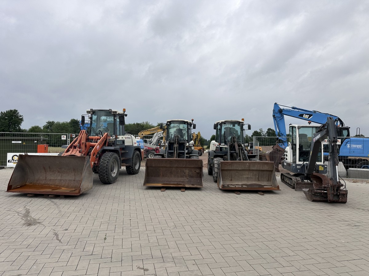 Wheel loader TEREX TL 160 Klima Schaufel + Palettengabel Top !