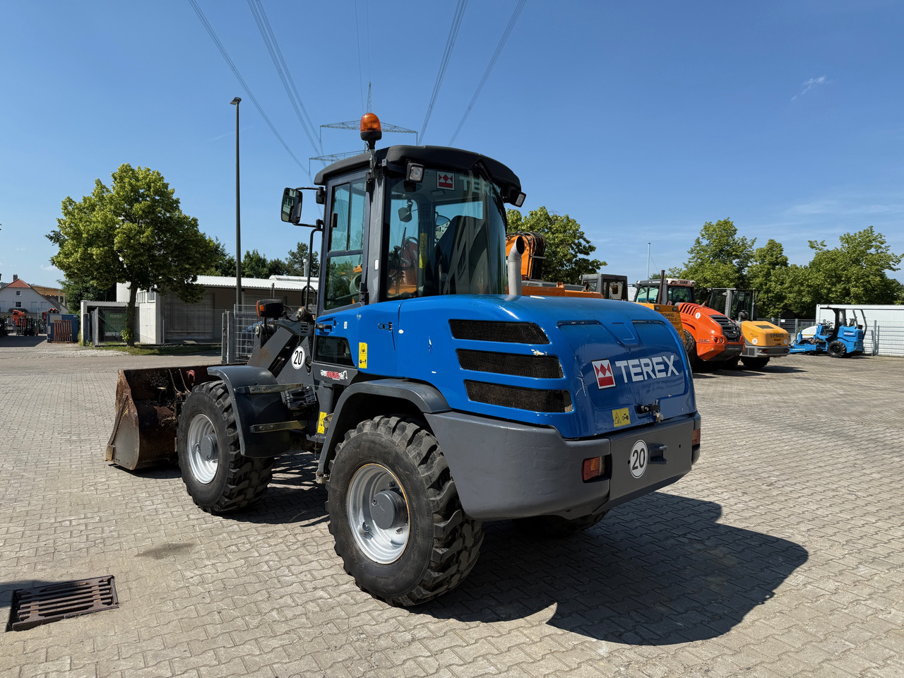 Wheel loader Terex TL100 Radlader Gabel+Schaufel SW