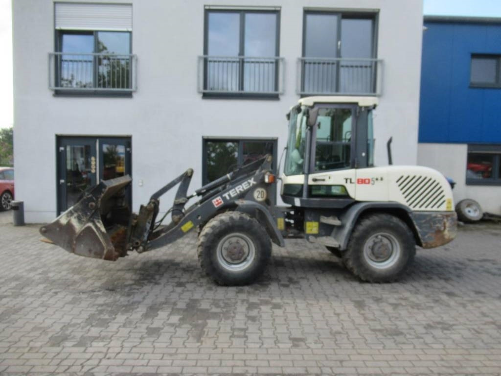 Wheel loader Terex TL80 Klappschaufel Gabel