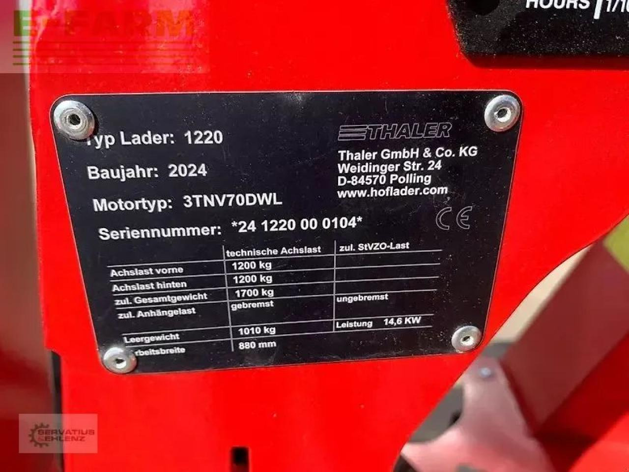 Wheel loader Thaler 1220 / 13923