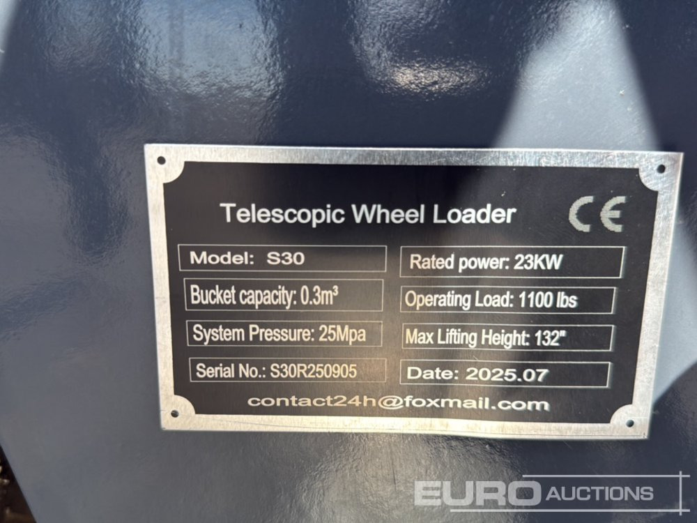 Wheel loader Unused 2025 Captok CK-S30