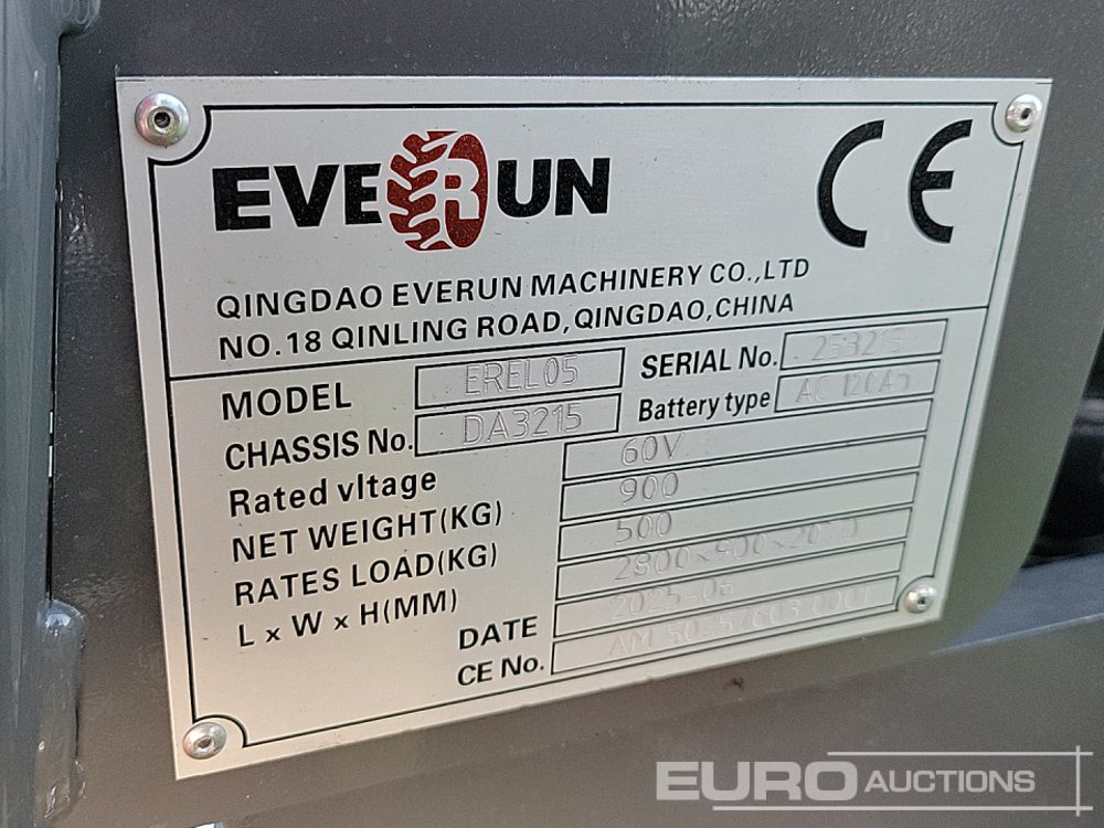Wheel loader Unused 2025 Everun EREL05