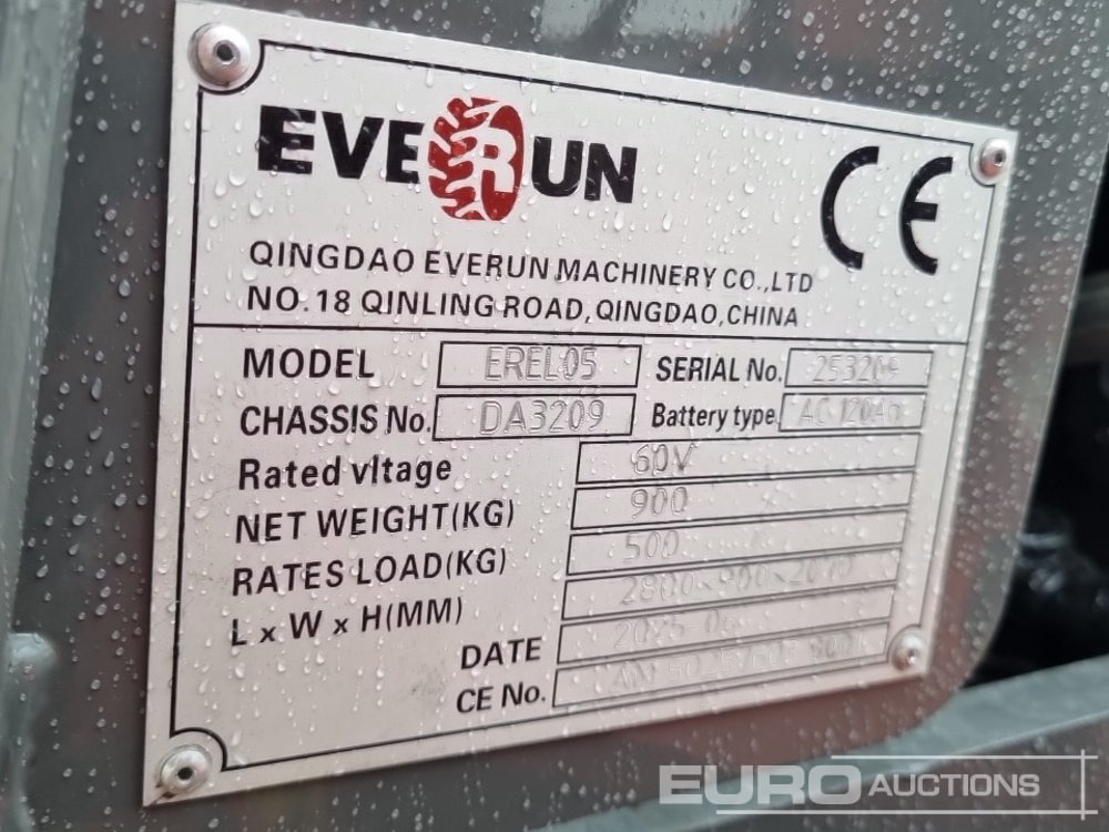 Wheel loader Unused 2025 Everun EREL05