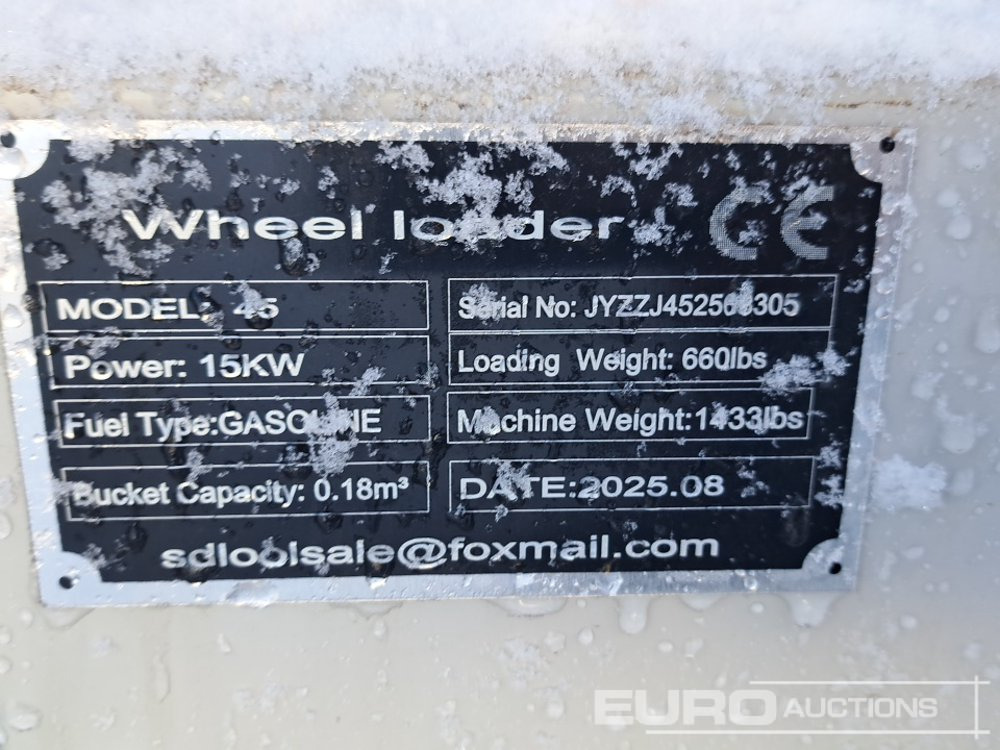 Wheel loader Unused 2025 MMS 45 Petrol Wheeled Loader