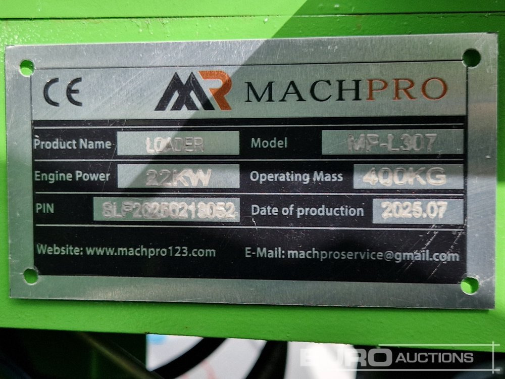 Wheel loader Unused 2025 Machpro MP-L307