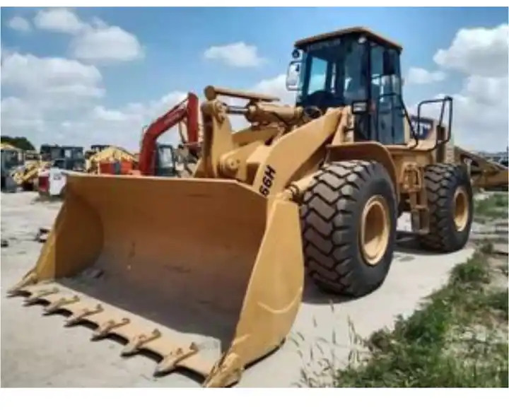 Wheel loader Used Construction Caterpillar 966h Wheeled Loader Cat966h Cat966 Wheel Loader in Shanghai