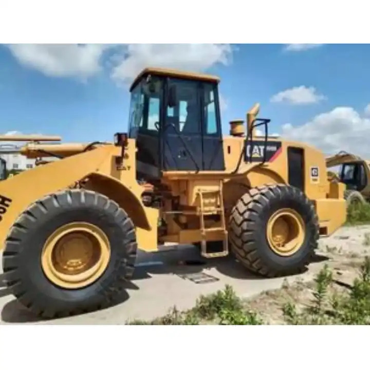 Wheel loader Used Construction Caterpillar 966h Wheeled Loader Cat966h Cat966 Wheel Loader in Shanghai
