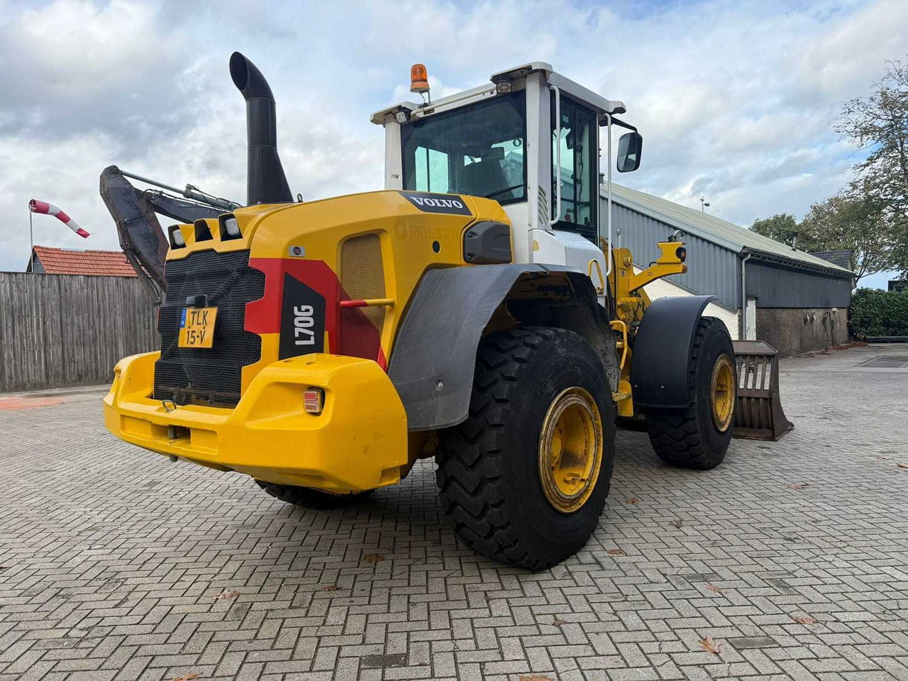 Wheel loader VOLVO - 2014 - L70G - SHOVEL WITH LICENSE PLATE INCL. BAK AND QUICK CHANGE
