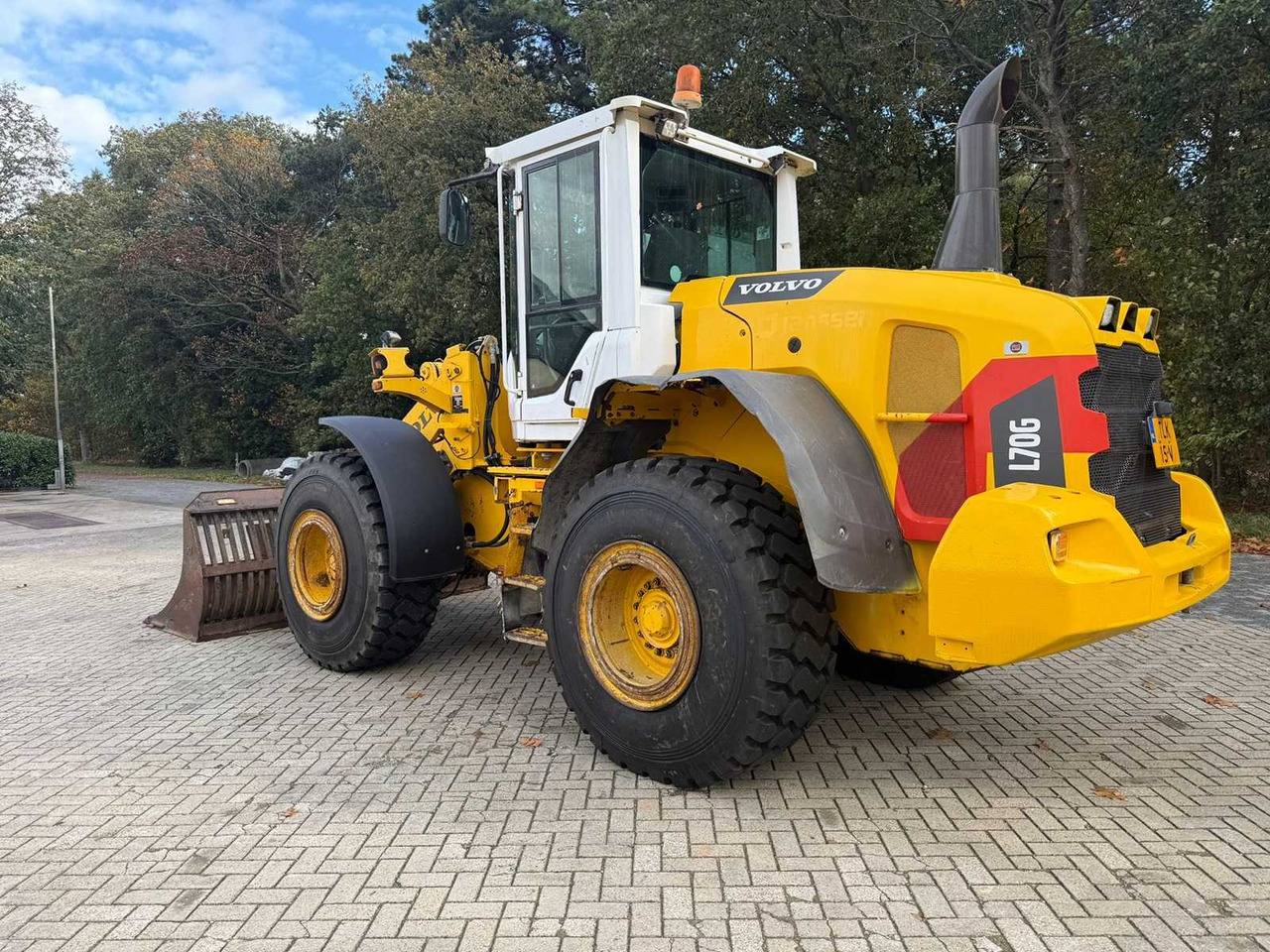 Wheel loader VOLVO - 2014 - L70G - SHOVEL WITH LICENSE PLATE INCL. BAK AND QUICK CHANGE