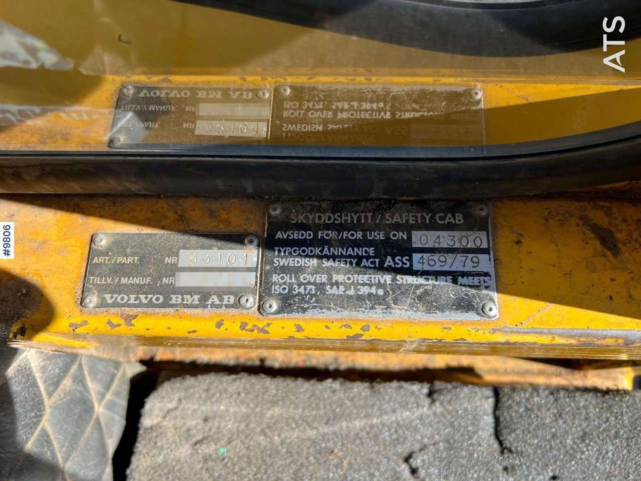 Wheel loader VOLVO BM 4300 Wheel Loader