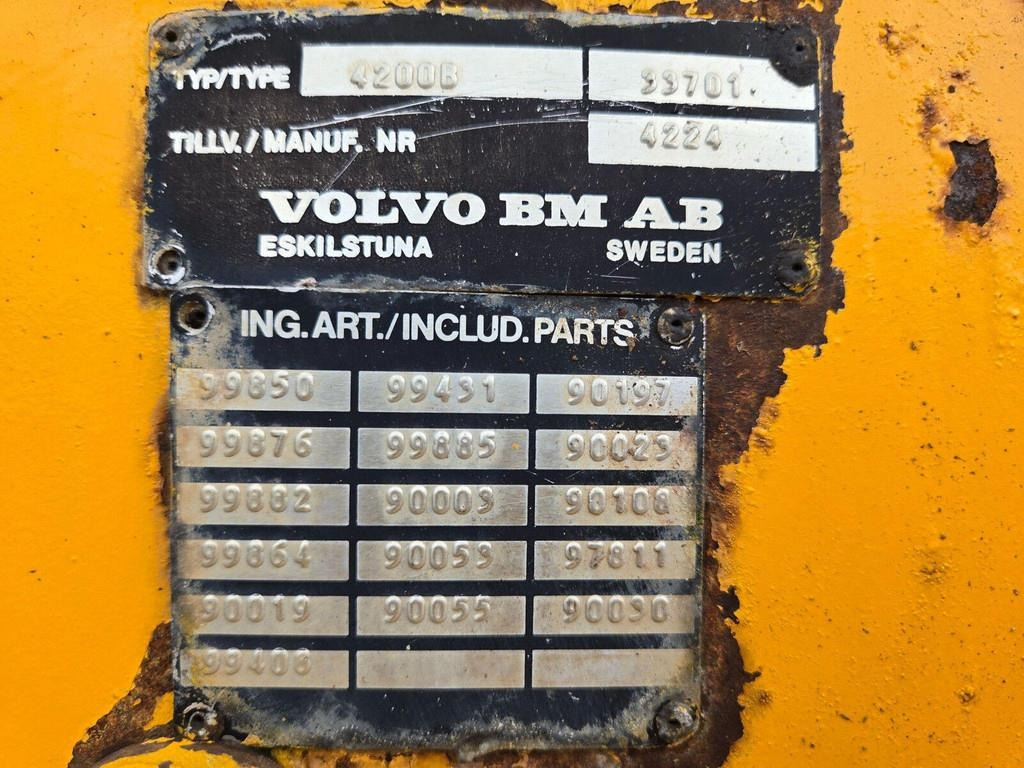 Wheel loader Volvo 4200B