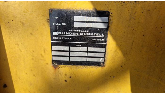Wheel loader Volvo BM 1254 Oltimer Radlader