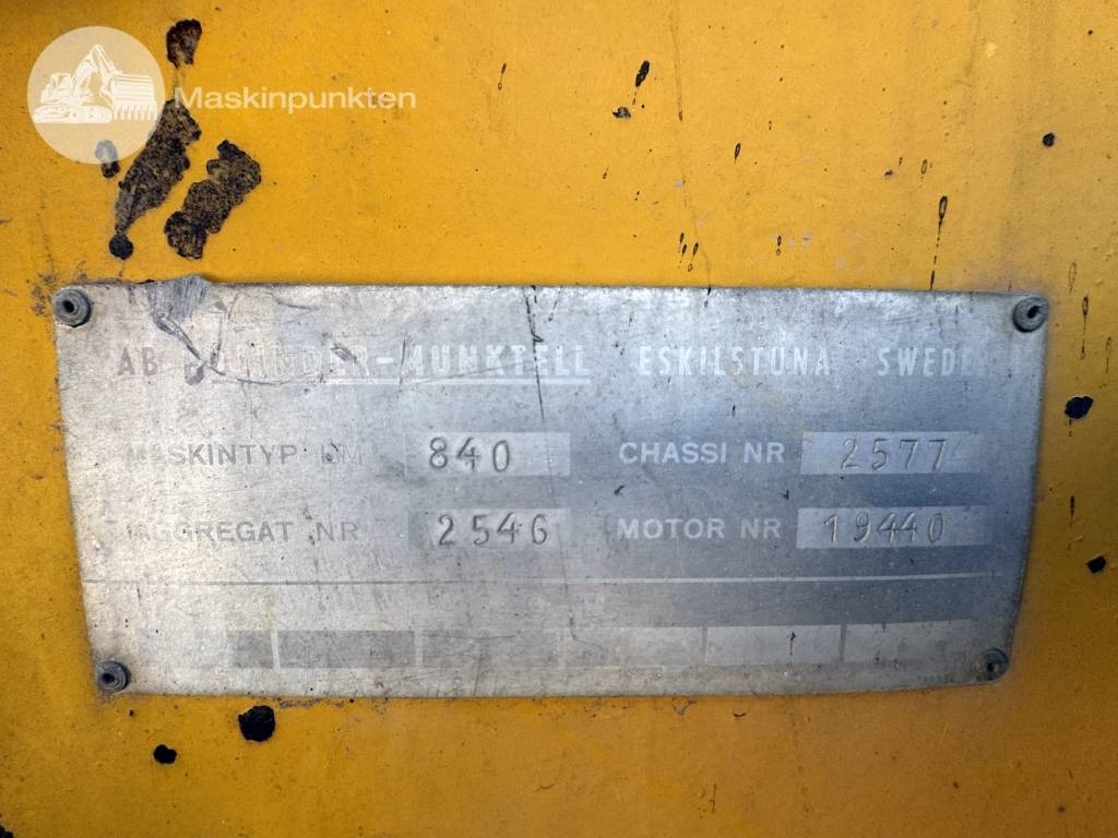 Wheel loader Volvo BM 840