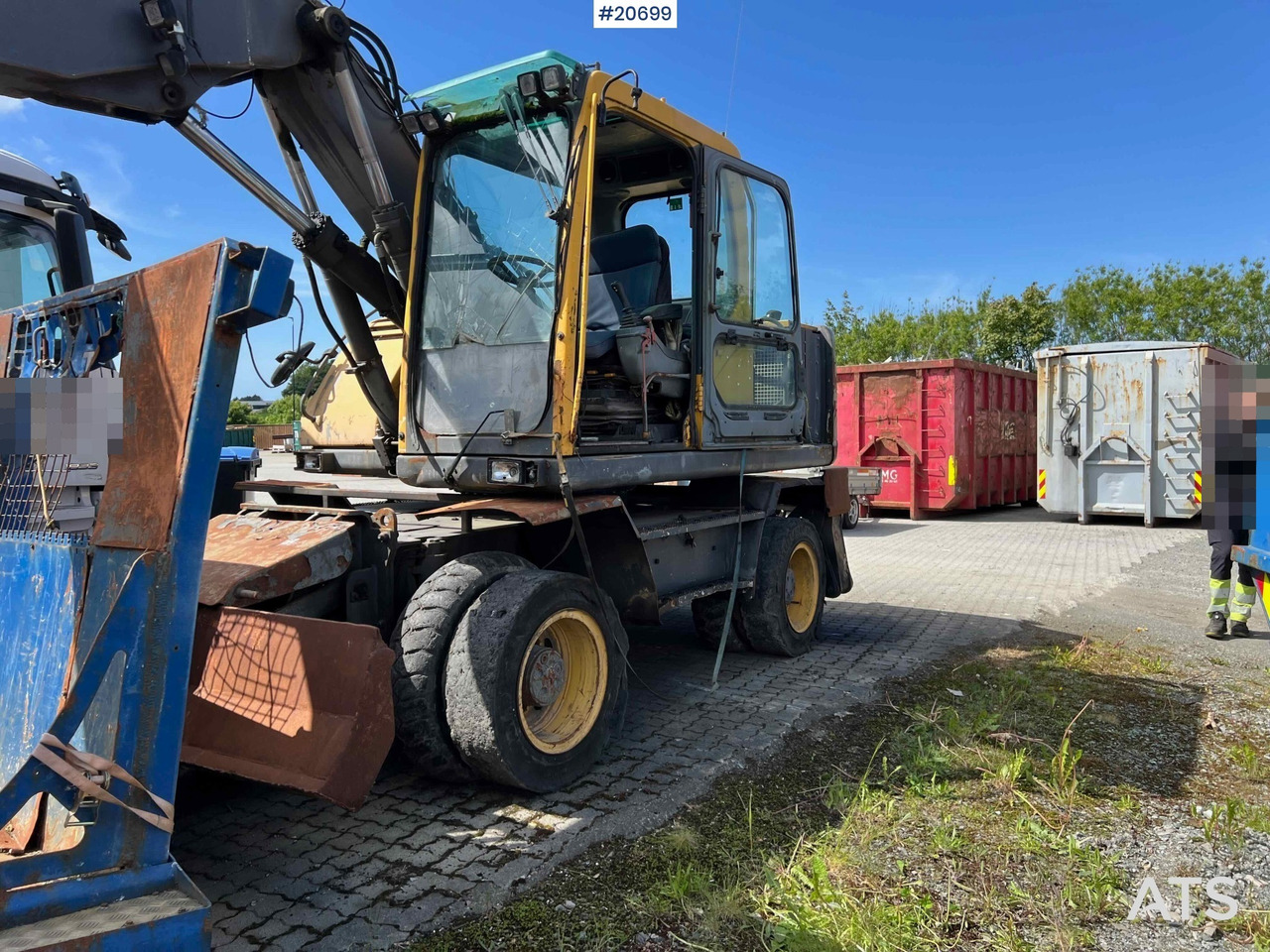 Wheel loader Volvo EW160B