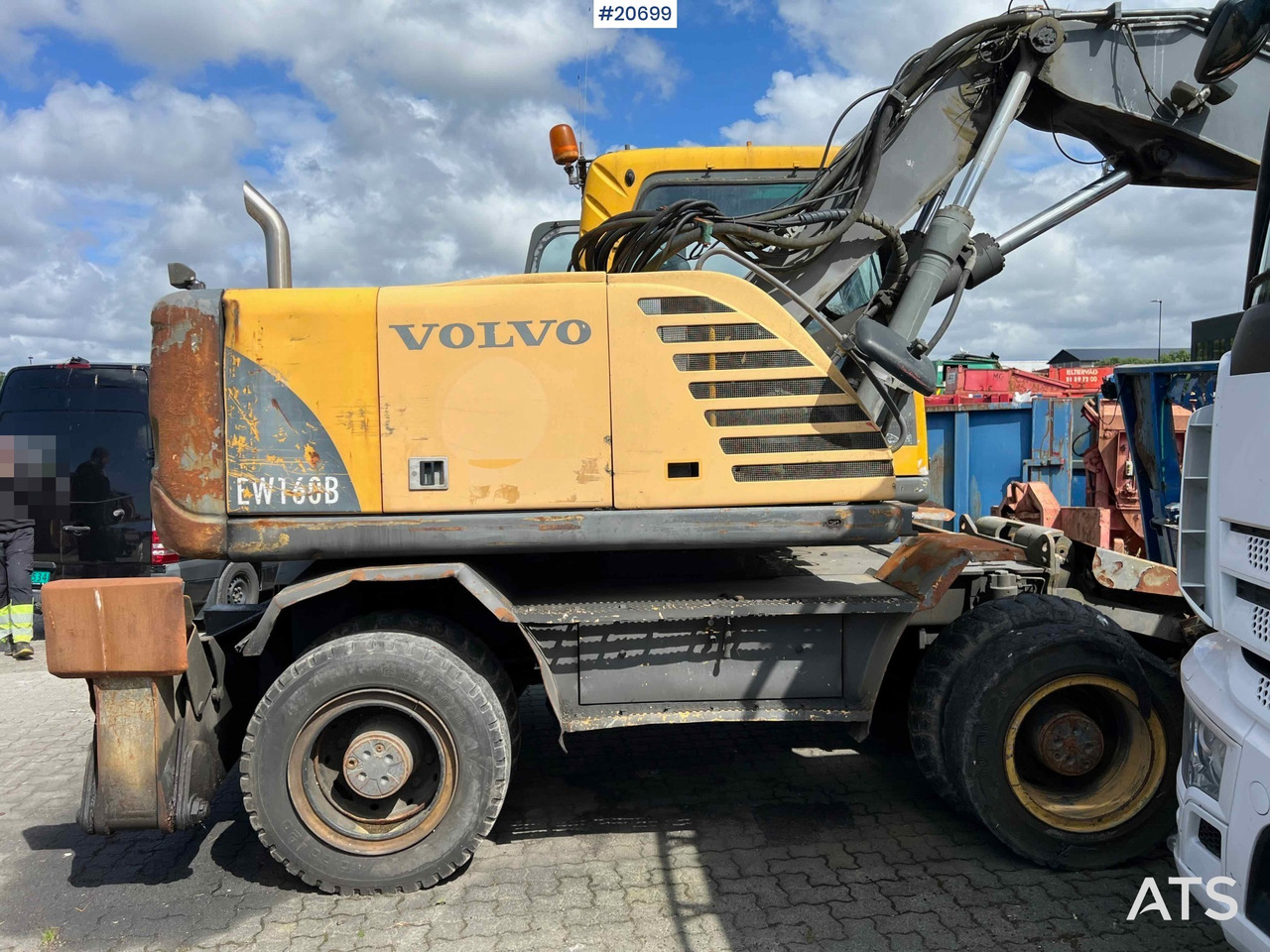 Wheel loader Volvo EW160B