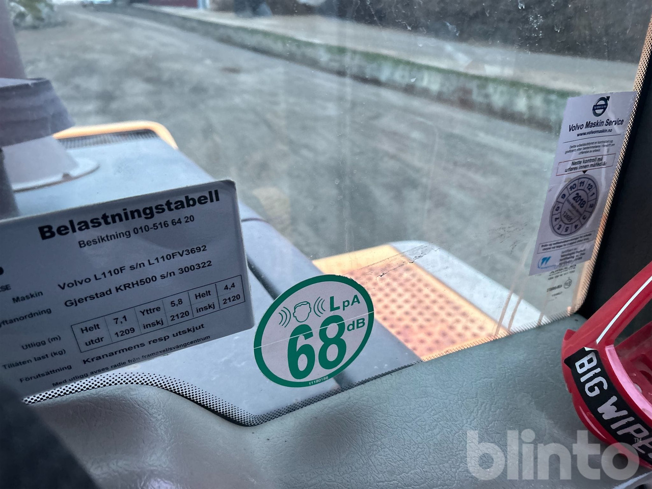 Wheel loader Volvo L110F