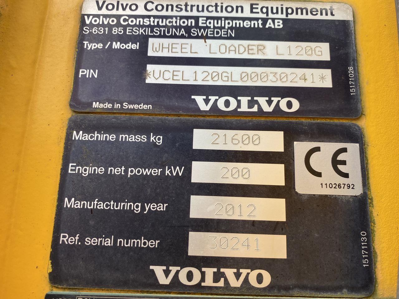 Wheel loader Volvo L120G