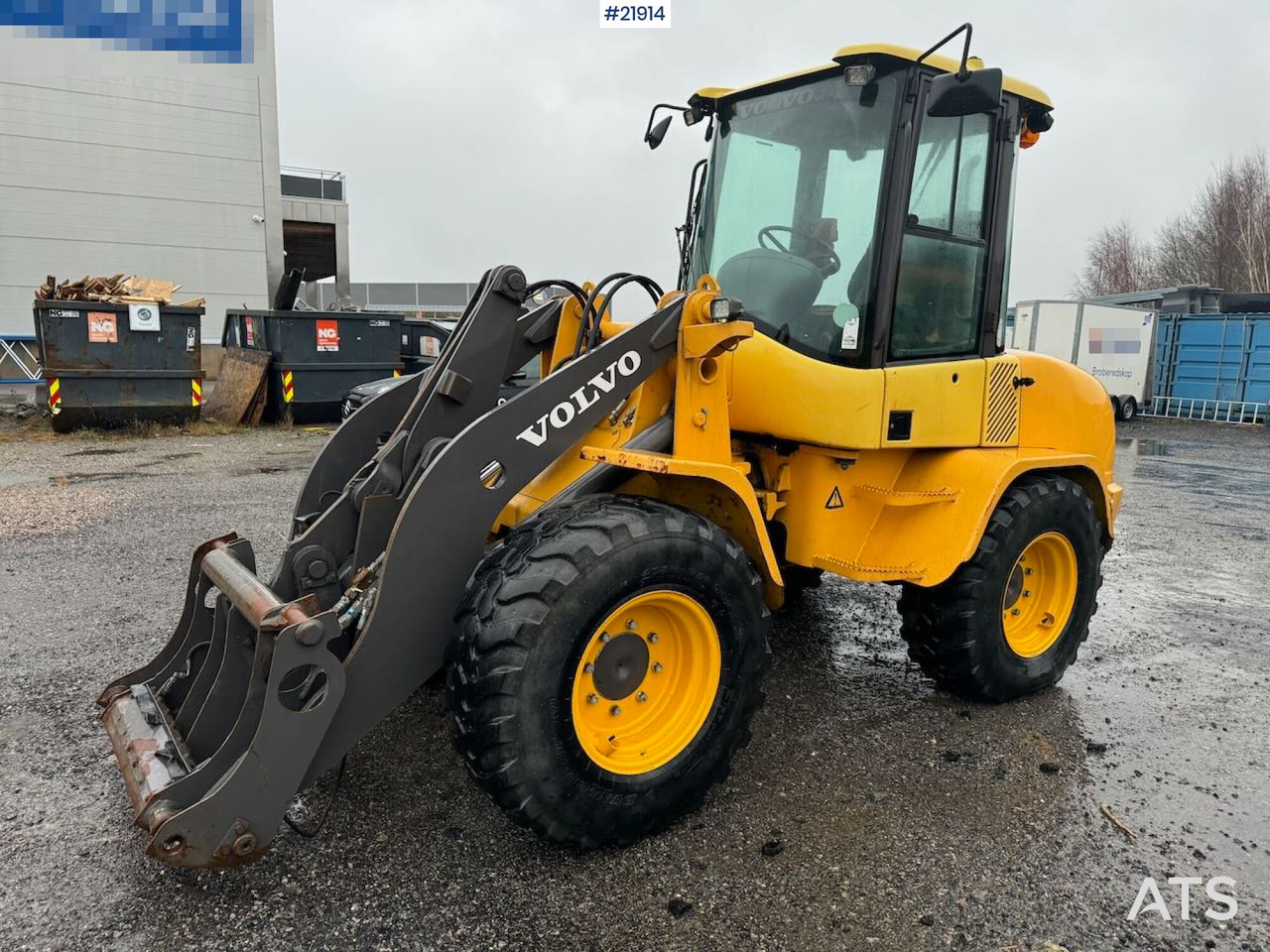 Wheel loader Volvo L35B Hjullaster