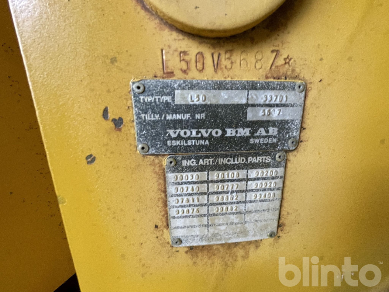 Wheel loader Volvo L50