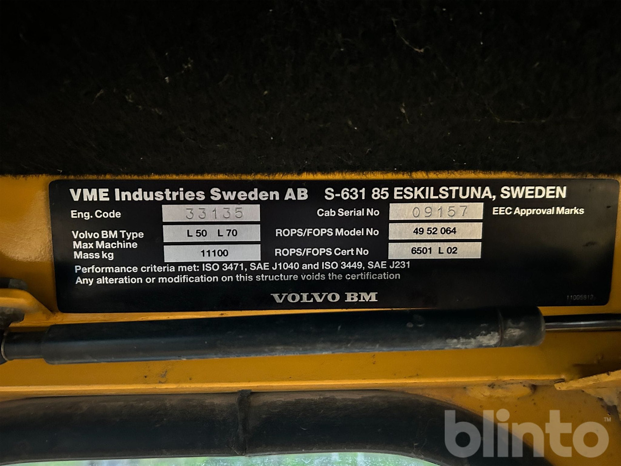 Wheel loader Volvo L50