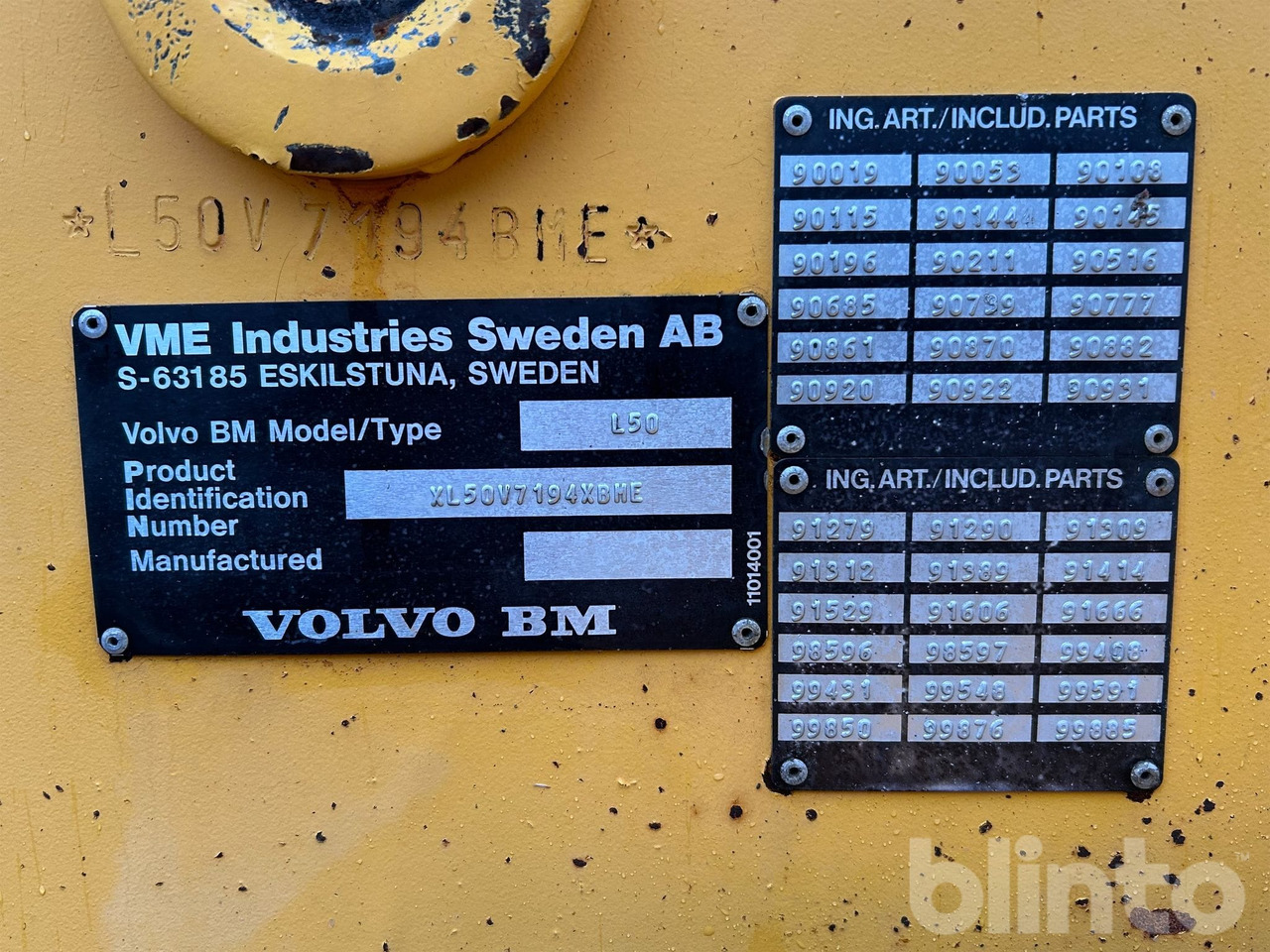 Wheel loader Volvo L50