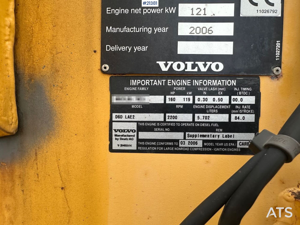 Wheel loader Volvo L90E hjullaster. SE VIDEO